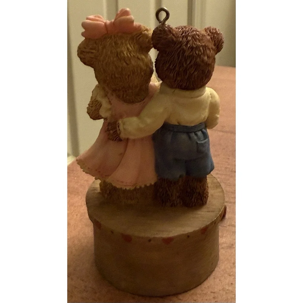 Vtg San Francisco Music Box Co Ornament Our First Christmas Together Medley 2001